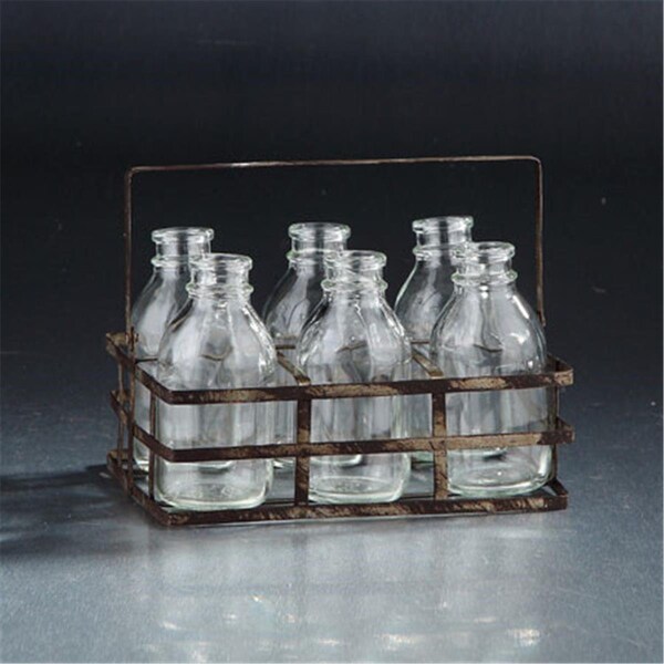 Diamond Star Diamond Star 94006 7.5 x 4.5 x 4.5 in. Glass Accessory Set; cleaar - 94006