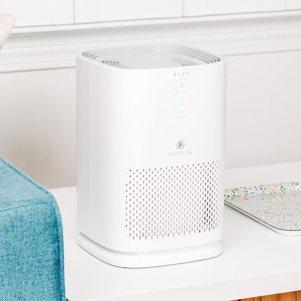 Medify Air Medify MA-14 Air Purifier with H13 True HEPA Filter, 200 sq ft Coverage, White - MA-14-W1