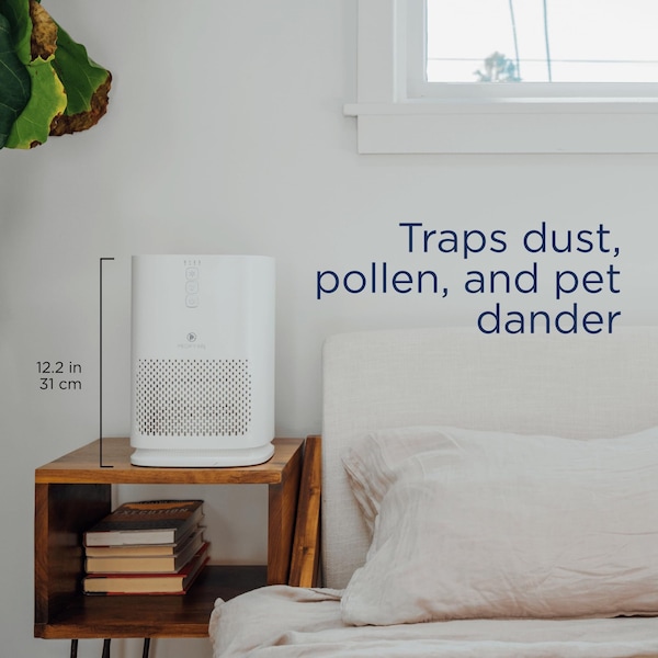 Medify Air Medify MA-14 Air Purifier with H13 True HEPA Filter, 200 sq ft Coverage, White - MA-14-W1