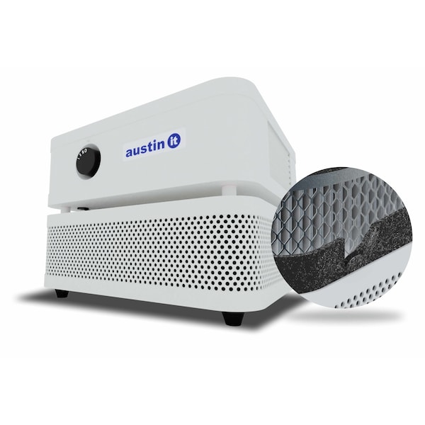 Austin Air it Air Purifier, HEPA Filter , VOC Carbon Wrap, White - C100CC1