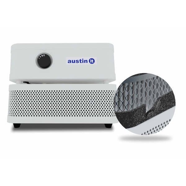 Austin Air it Air Purifier, HEPA Filter , VOC Carbon Wrap, White - C100CC1