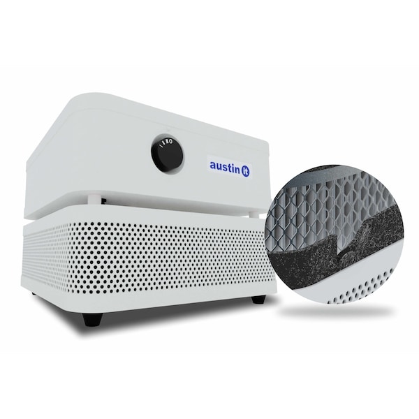 Austin Air it Air Purifier, HEPA Filter , VOC Carbon Wrap, White - C100CC1
