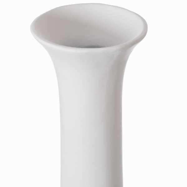 Uniquewise Unique Style Floor Vase for Entryway Dining or Living Room, White Ceramic 42.5 in. - QI004041.S