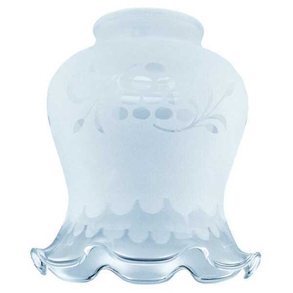 Westinghouse Westinghouse Vase White Glass Lamp Shade 1 pk - 81282