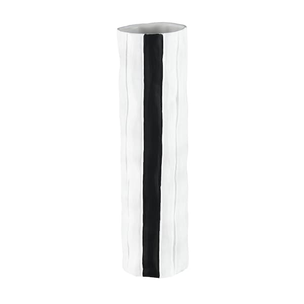 Elk Home Clark Vase, Striped Black - H0017-9164
