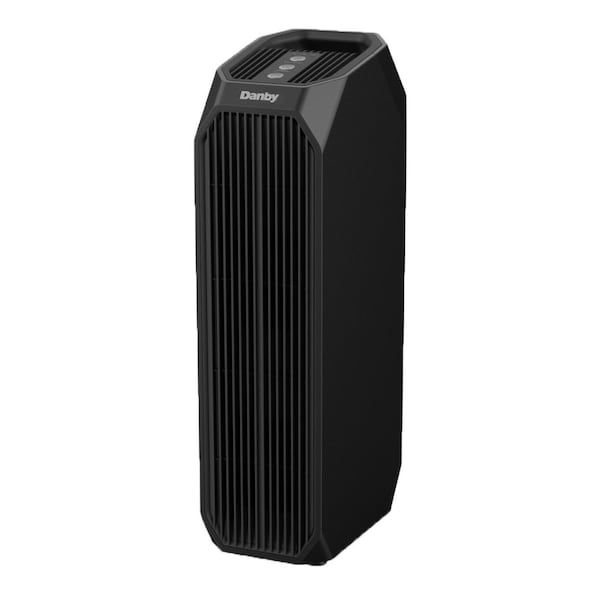Danby Air Purifier, UV Light, Hepa Filter, Black - DAP143BAB-UV