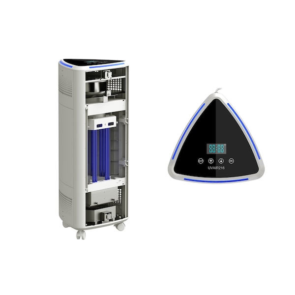 Lumicleanse Ultraviolet Germicidal Air Purifier - LC-UVC-AIR-350