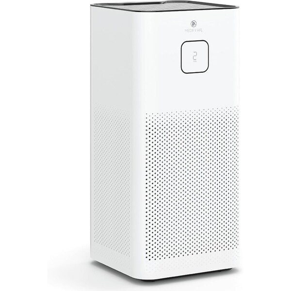 Medify Air Medify MA50 Air Purifier with H13 HEPA filter 550 Sq Ft White 1Pack - MA-50-W1-V3.0