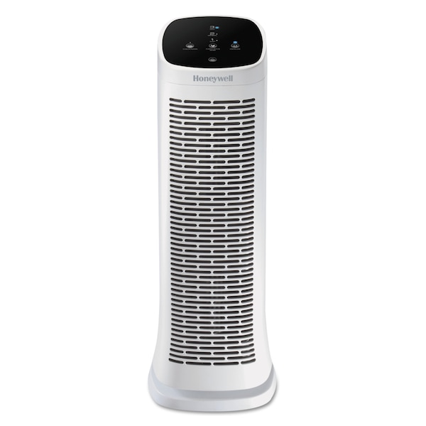 Honeywell AirGenius 3 Air Cleaner and Odor Reducer, 225 sq ft Room Capacity, White - HDF300V1