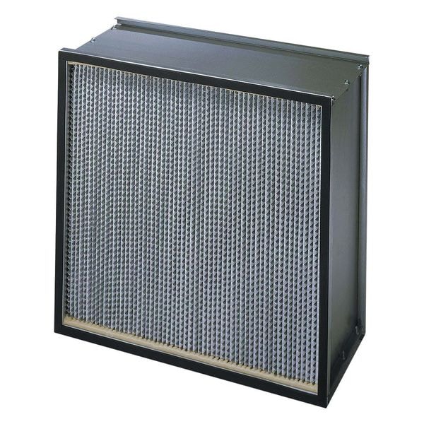 Koch Filter Filter, HEPA99.99, Galv, 12x24x12"HC - H65A4X1