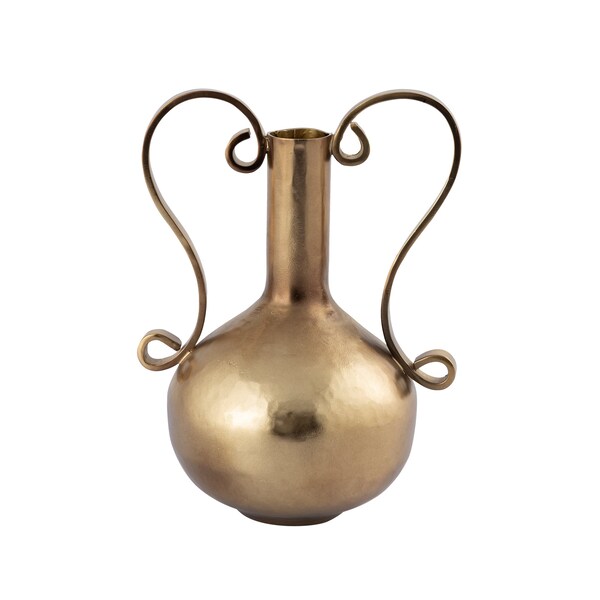 Elk Signature Shaffer Vase, Small Brass - H0897-10948