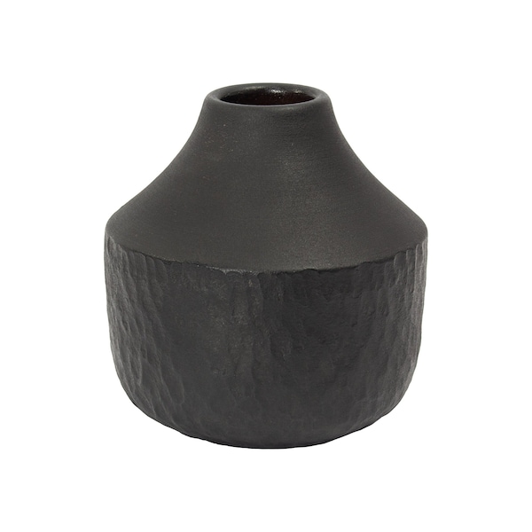 Elk Signature Shadow Vase, Small Matte Black - H0517-10719
