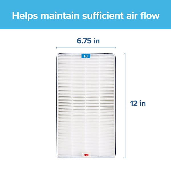 Filtrete Premium Allergen, Bacteria & Virus True HEPA Room Air Purifier Filter - FAPF-F1N-4 - FAPF-F1N-4