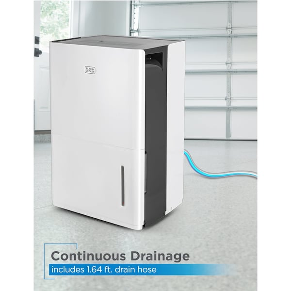 Black & Decker 3000 Sq. Ft. Dehumidifier for Large Spaces and Basements - BD30MWSA