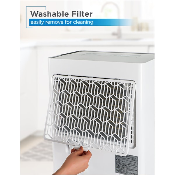 Black & Decker 3000 Sq. Ft. Dehumidifier for Large Spaces and Basements - BD30MWSA