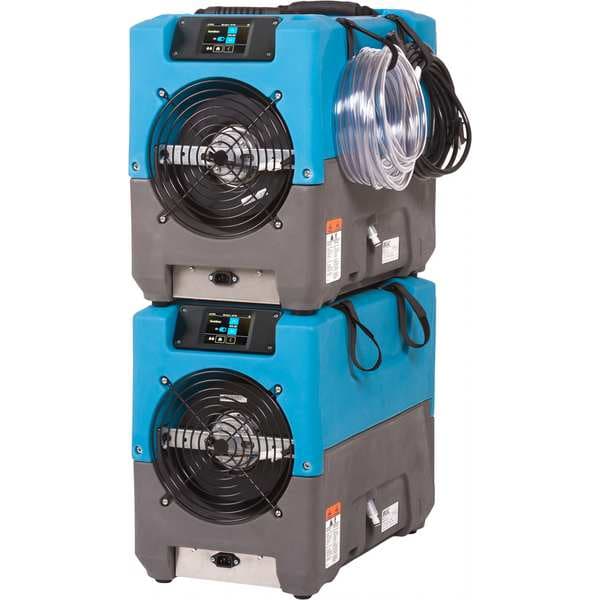 Dri-Eaz Industrial Compact Dehumidifier, 12 1/2 in, Polyethylene Rotomolded, 115 V AC - REVOLUTION LGR