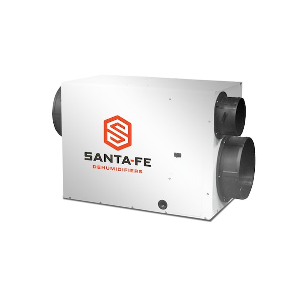Santa Fe Whole Home Ducted Dehumidifier, Ultra 98 Pints Per Day AHAM, MERV-13 Filtration, Ventilation Ready - 4044300