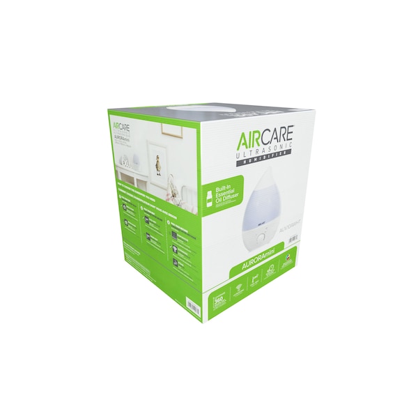 Aircare Ultrasonic Humidifier, 360 sq. ft., White - AUV10AWHT