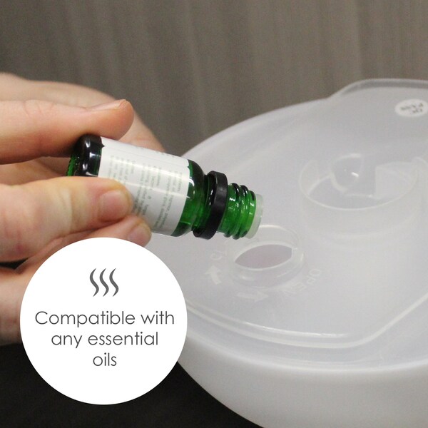 Crane Usa 2-in-1 Personal Ultrasonic Cool Mist Humidifier & Essential Oil Diffuser, 0.2 Gal. - EE-5951AD