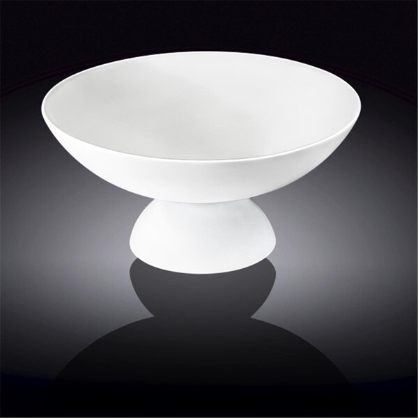 Wilmax 996126 9.5 x 4.5 in. Fruit Vase, White, 8PK - WL-996126 / 1C