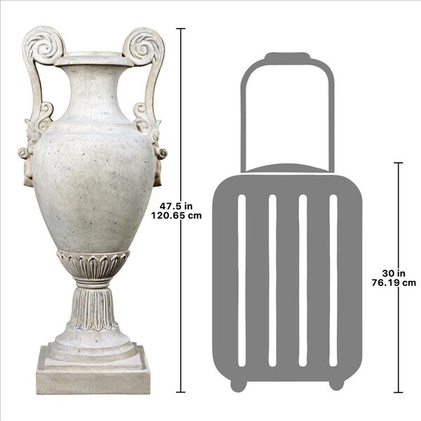 Design Toscano Chateau de Fontainebleau Architectural Garden Urn: Each - NE210159