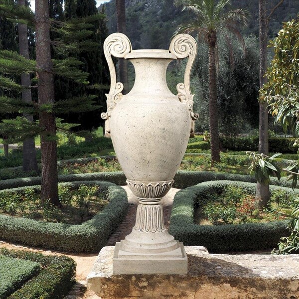 Design Toscano Chateau de Fontainebleau Architectural Garden Urn: Each - NE210159