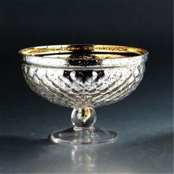 Diamond Star Diamond Star 45091 6.5 x 10 in. Glass Vase; Clear - 45091