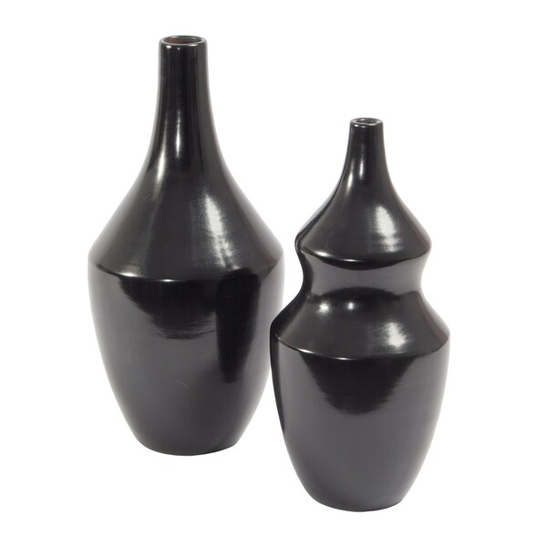 Elk Signature Shadow Vase, Large Black - H0517-10717