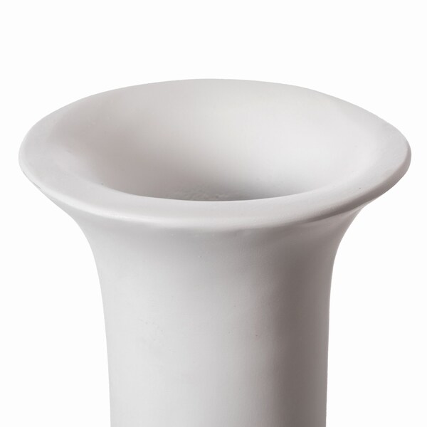 Uniquewise Tall Floor Vases for Entryway, Elegant White Ceramic Tall Vase, 2PK - QI004041.2