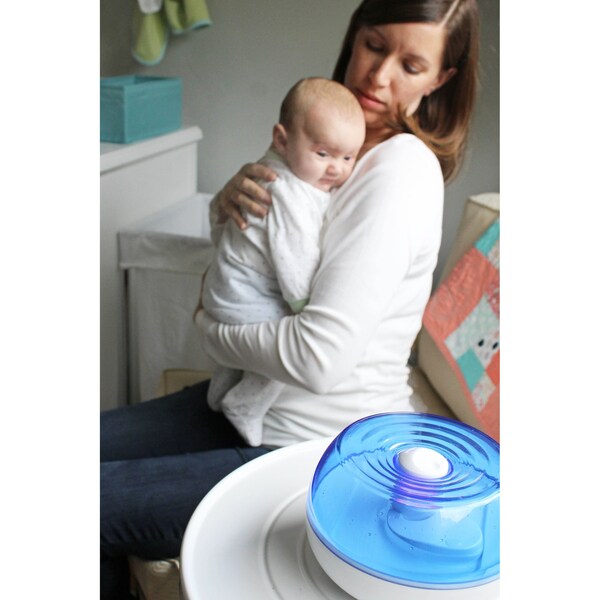 Crane Usa 0.2 Gal. Personal Ultrasonic Cool Mist Humidifier for Small Rooms - EE-5951