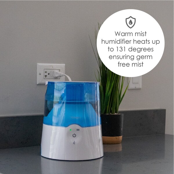 Crane Usa Crane 0.5 Gallon Warm Mist Humidifier - EE-5202H