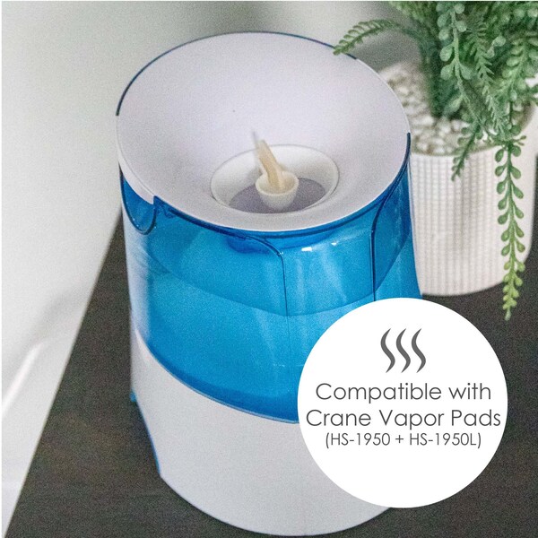 Crane Usa Crane 0.5 Gallon Warm Mist Humidifier - EE-5202H