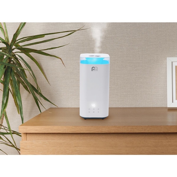 Ultrasonic Perfect Aire 1.32 gal 215 sq ft Digital Ultrasonic Cool Mist Humidifier W/Night Light - PAU132