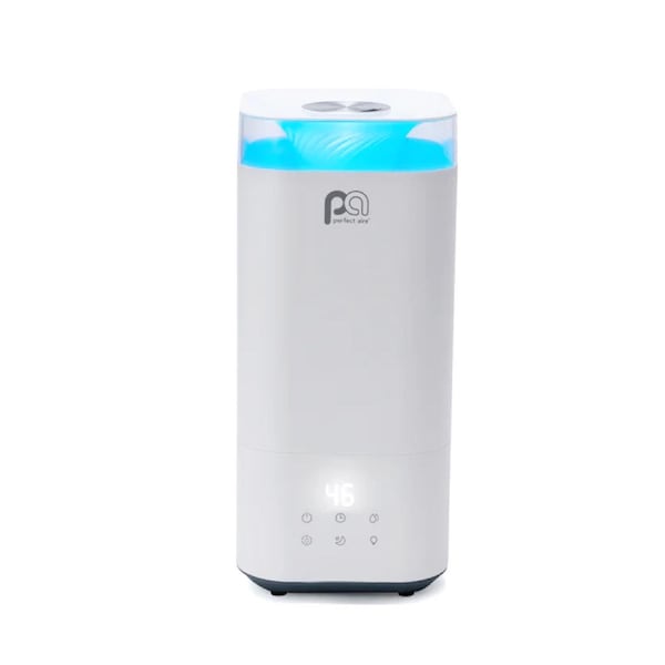 Ultrasonic Perfect Aire 1.32 gal 215 sq ft Digital Ultrasonic Cool Mist Humidifier W/Night Light - PAU132