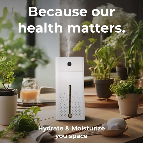 Techko Modern Ultrasonic Mist Humidifier, 8PK - UHF-3108-8PK