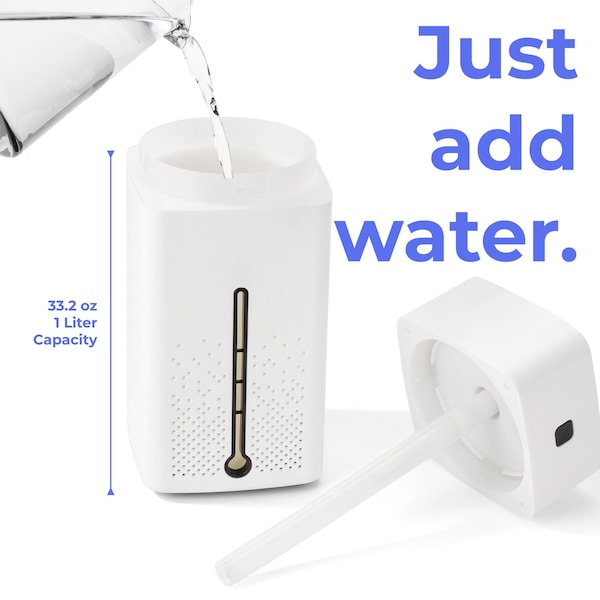Techko Modern Ultrasonic Mist Humidifier, 8PK - UHF-3108-8PK