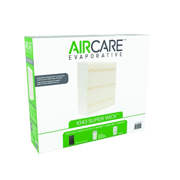 Aircare Evaporative Wick, 12 1/2 in H x10 3/4 in W x 4 in D, Paper - 1043