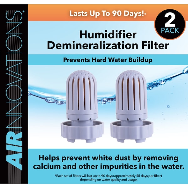 Universal Humidifier Demineralization Air Innovations Humidifier Filter 2 pk For Air Innovations - FILTER02-SILVER