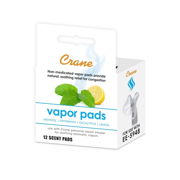 Crane Usa Vapor Pads for EE-5948, 10PK - HS-1948