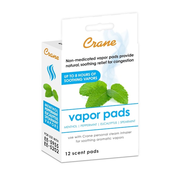 Crane Usa Vapor Pads for EE-5955/8620, 12PK - HS-1950