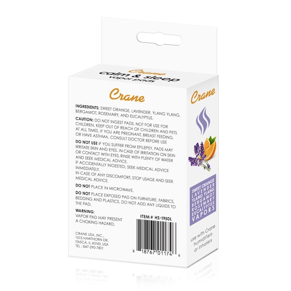Crane Usa Vapor Pads for EE-5955/8620, 12PK - HS-1950L