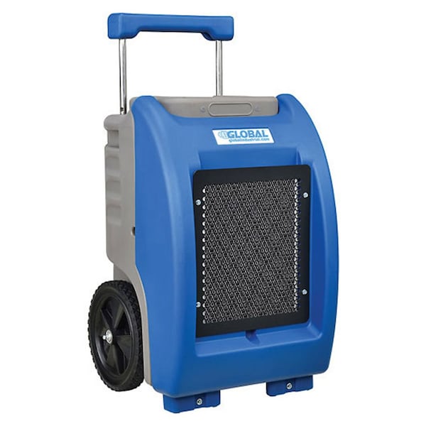 Global Industrial Blue, 21-3/8 in, Polyethylene, 120 - 246690