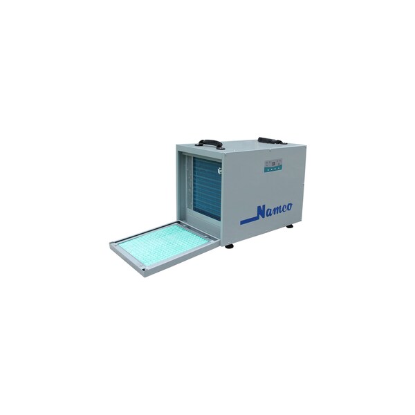 Namco Manufacturing Crawl Space Dehumidifier, 95 Pints, Gray, 15 in, Aluminum and Steel - P646-95