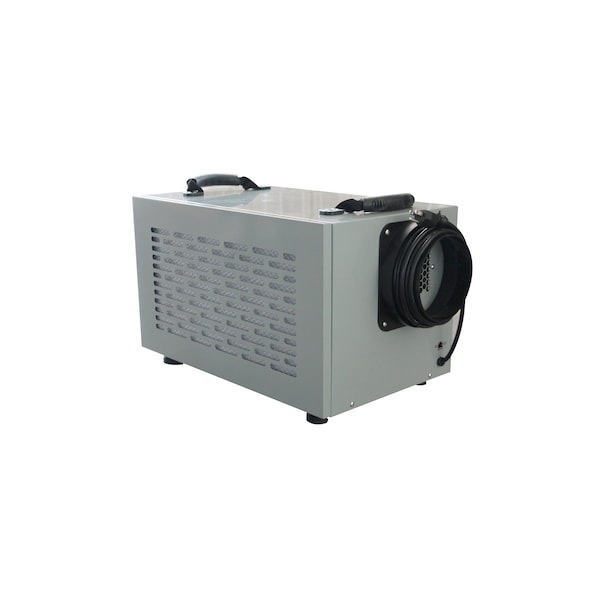 Namco Manufacturing Crawl Space Dehumidifier, 190 Pints, Gray, 18 in, Aluminum and Steel - P646-190