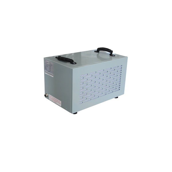 Namco Manufacturing Crawl Space Dehumidifier, 190 Pints, Gray, 18 in, Aluminum and Steel - P646-190