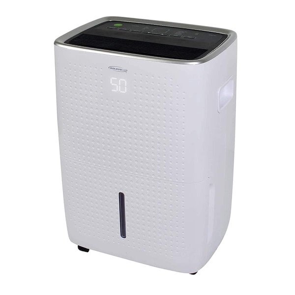Soleus Air Soleus  25-Pint AC Energy Star Certified Dehumidifier with Mirage Display & Tri-Pat Safety - DSJ-25EW-01