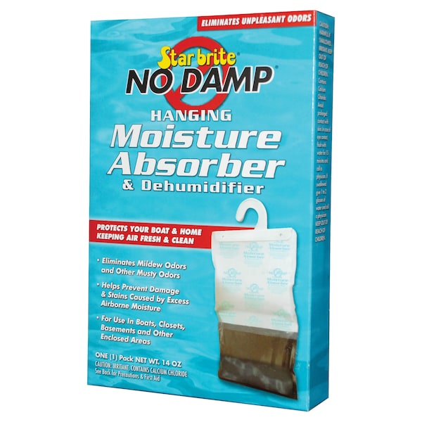 Star Brite Star brite 085470 No Damp Hanging Moisture Absorber and Dehumidifier - 14 oz - 085470