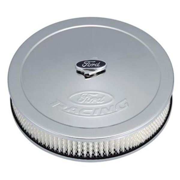 Ford 13 in. Air Cleaner Kit - Chrome - FRD302-350