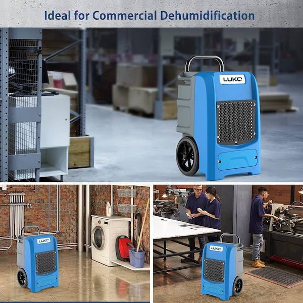 Edendirect Dehumidifier, Blue, 19.29 in, 110 V - IR-R190SP