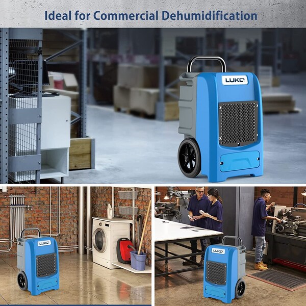 Edendirect Dehumidifier, Blue, 19.29 in, 110 V - IR-R190SP
